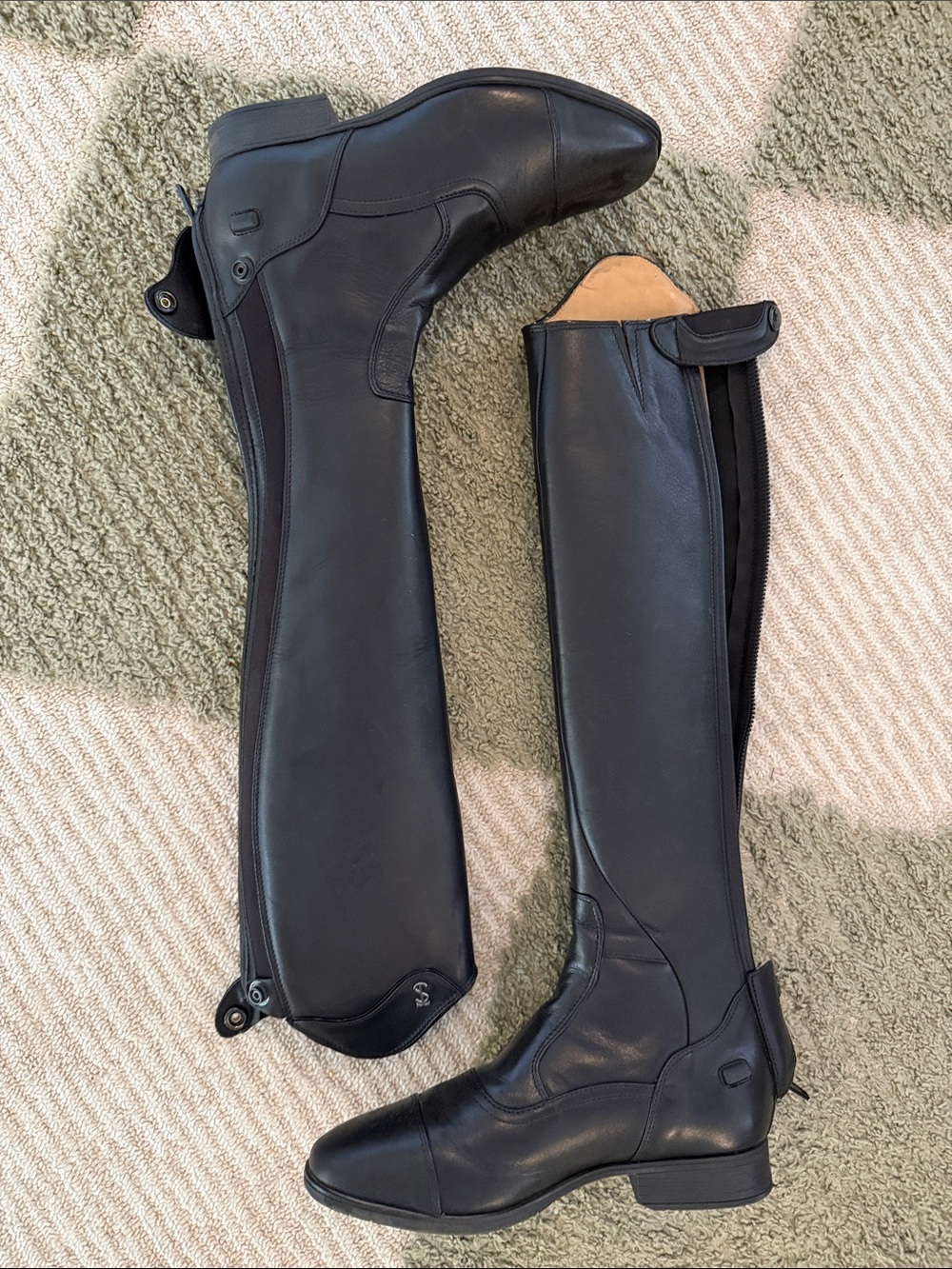 Medici II Dress Tall Boots — Black